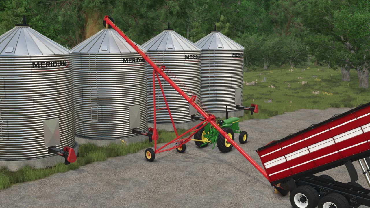 Легендарний Vintage Auger Pack — Класичні Шнекові Перевантажувачі TD8-54 та John Deere 398 для FS25