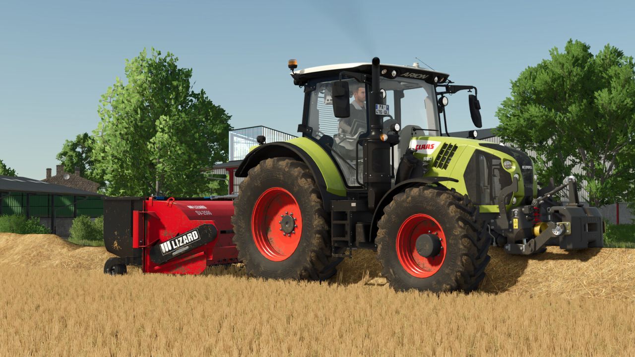 Ефективний Валкоутворювач LIZARD SV2500 для Чистих та Рівних Валків у FS25