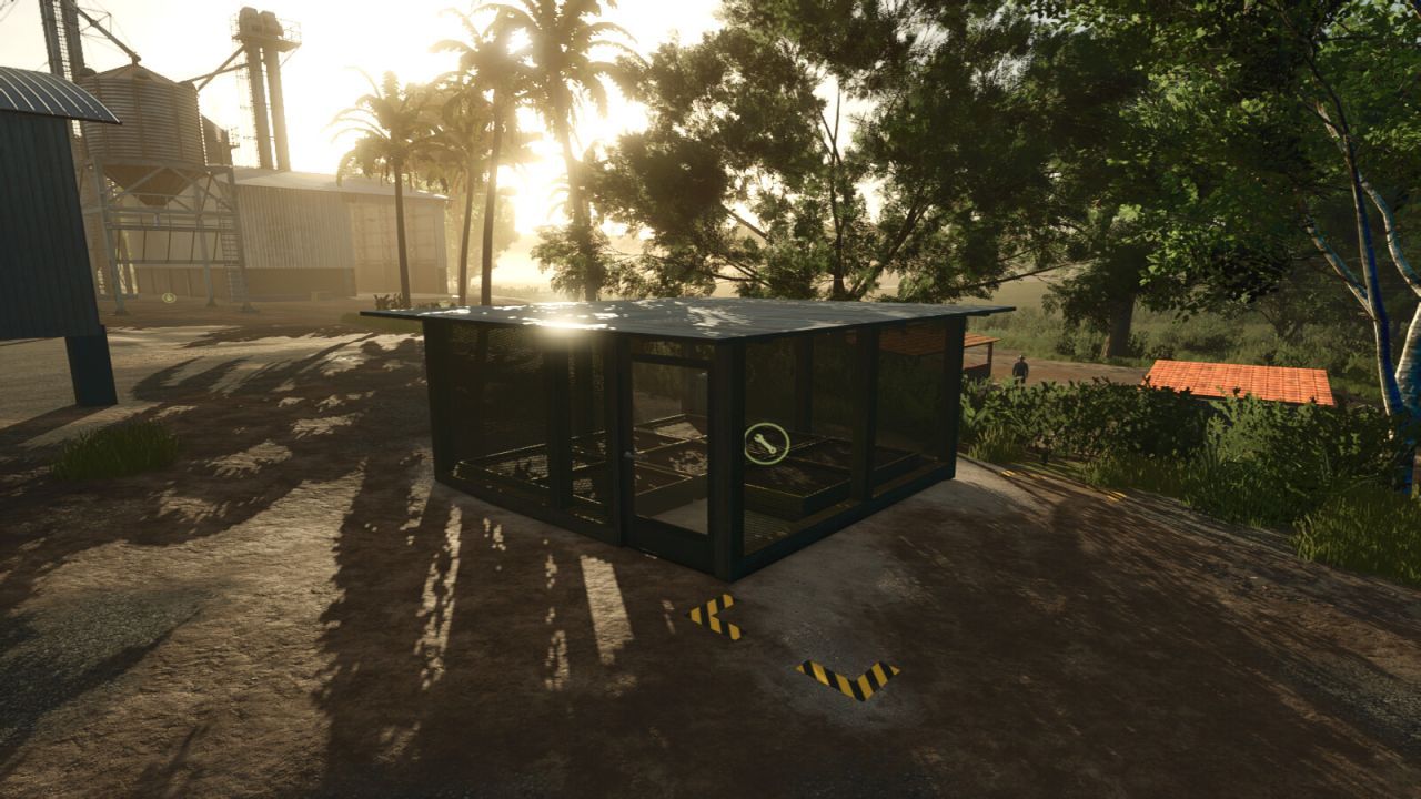 Realistic Small Greenhouse BR for Family Farming in FS25