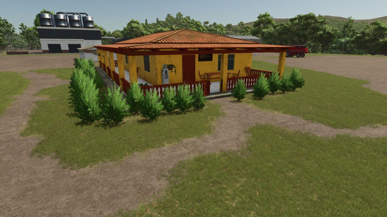 Realistic House With Leaking Roof — Rainy Atmosphere in Farming Simulator 25