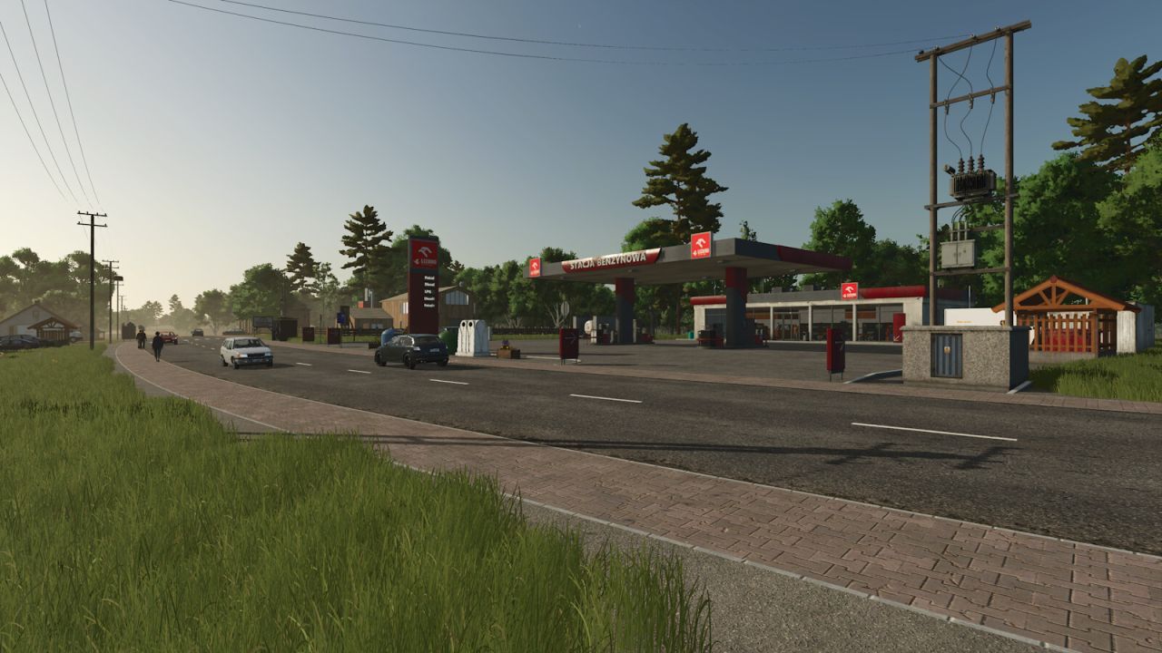 Нова Польська Карта Przybiernowko для Farming Simulator 25 — Молочна Ферма та Теплиці