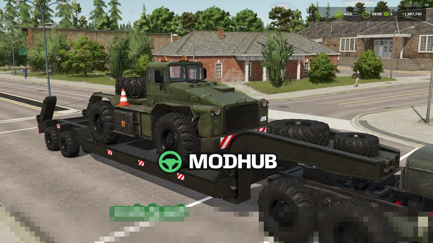 Мод на Платформи ChMZAP 5247G для Фермер Симулятор 25