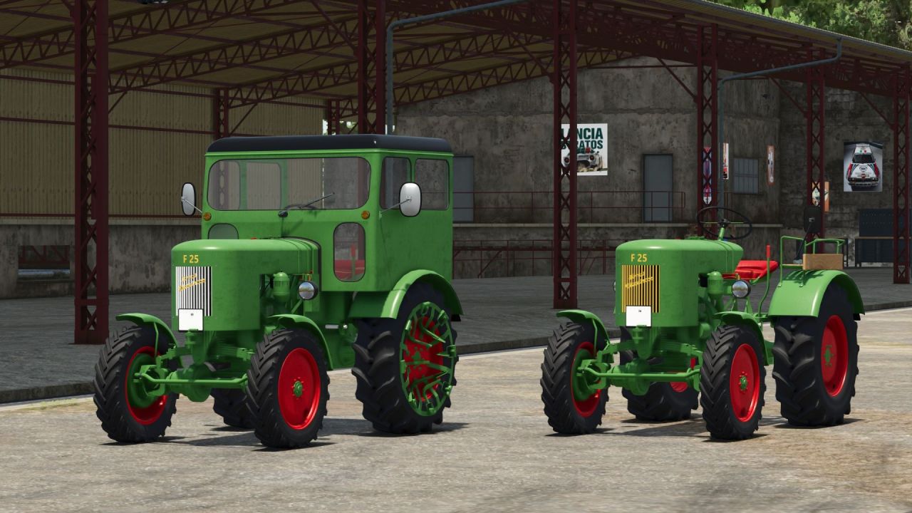 Legendärer Traktor Fendt Dieselross F25 — Klassiker für kleine und mittlere Betriebe in FS25