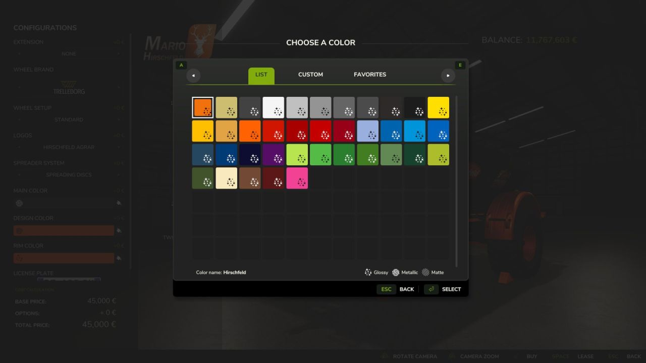 Efficient Bredal Lime & Fertilizer Spreader – Hirschfeld Variant for FS25