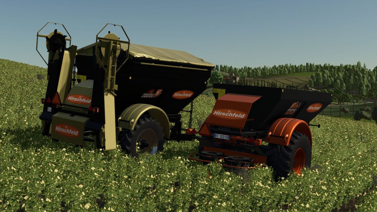 Efficient Bredal Lime & Fertilizer Spreader – Hirschfeld Variant for FS25