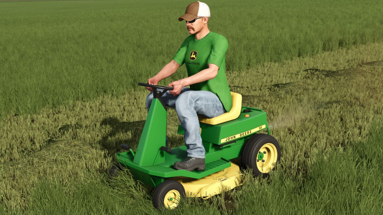 Ефективна Косарка John Deere 56 — Компактний Помічник для Точної Стрижки
