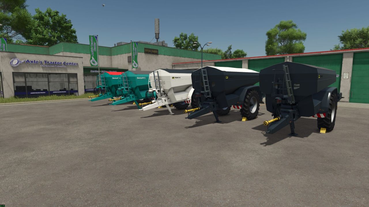 Ефективний Розкидач Добрив Sulky SKY XT130 42 м для Farming Simulator 25