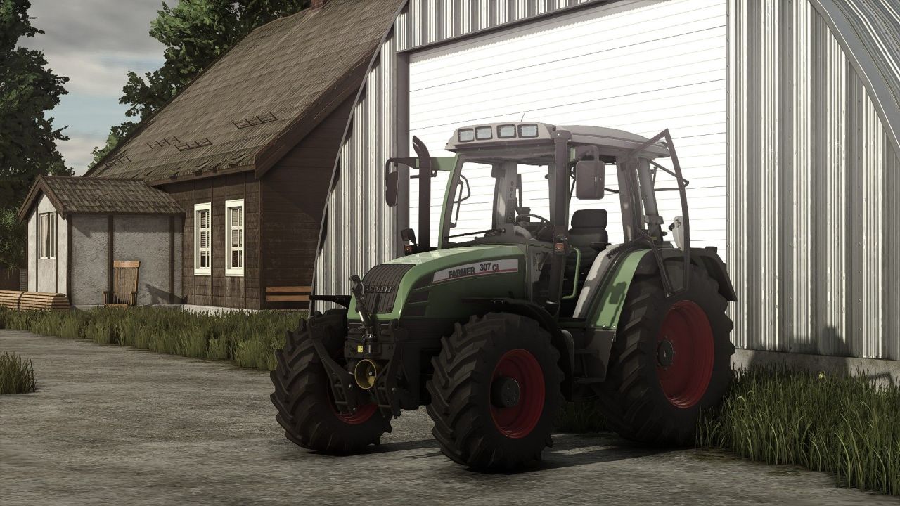 Legendärer Traktor Fendt Farmer 300 Ci (80–105 PS) für Farming Simulator 25