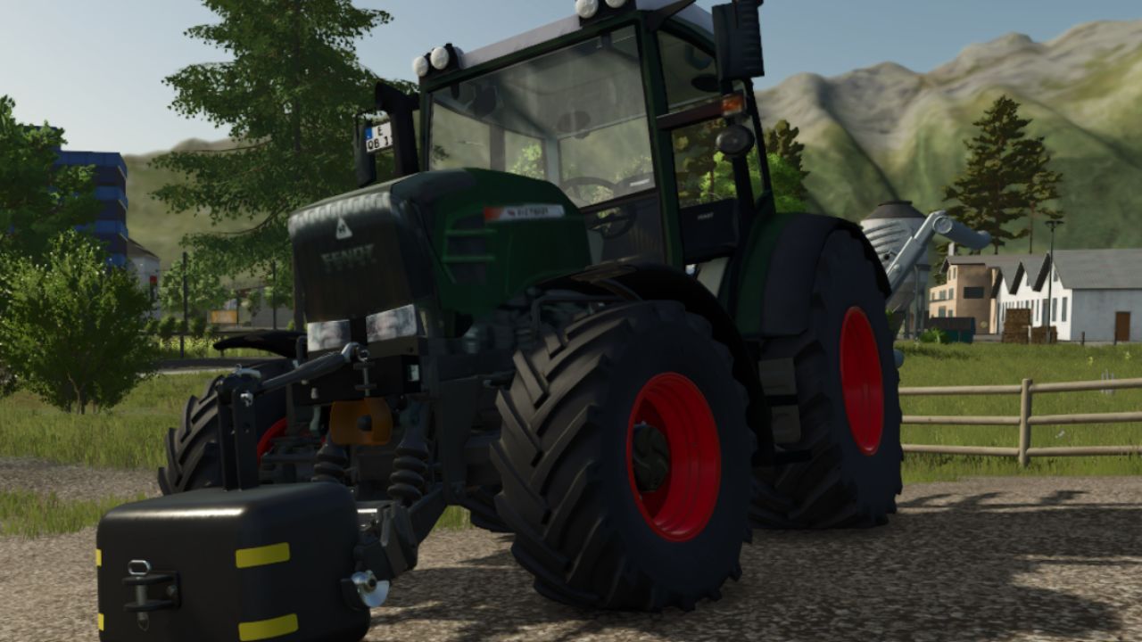 Effizienter Traktor Fendt Vario 200 — Wendiger Helfer für Farming Simulator 25