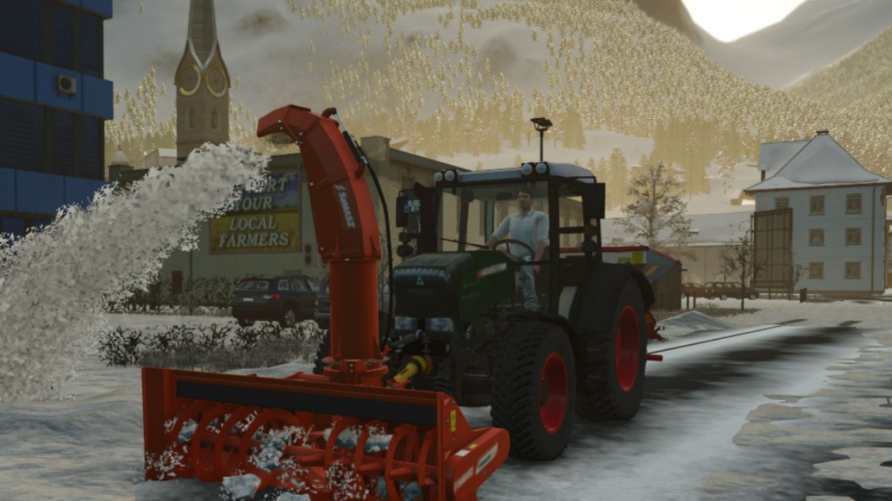 Ефективний Трактор Fendt Vario 200 — Маневрений Помічник для Farming Simulator 25
