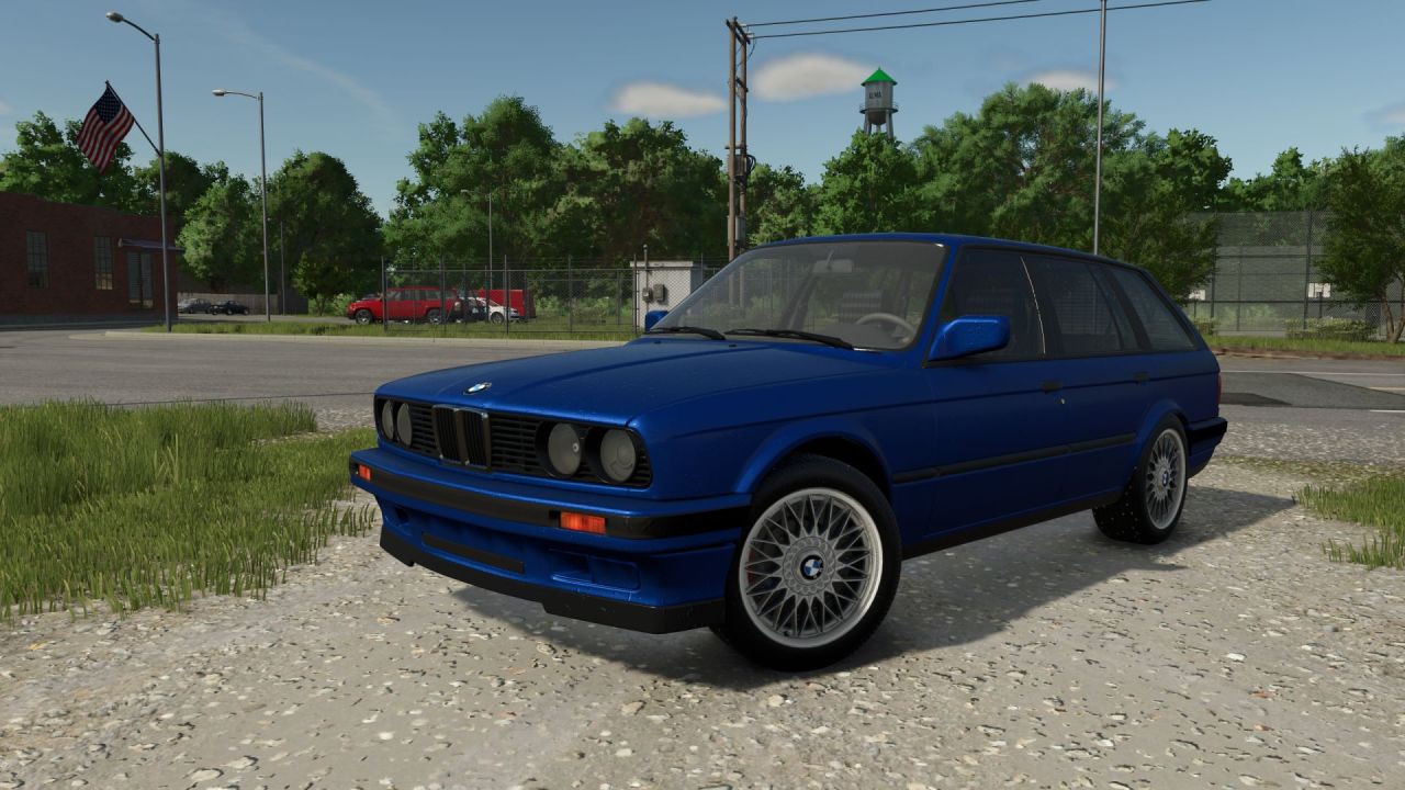 Легендарний BMW E30 Touring — Швидкий Універсал для Farming Simulator 25