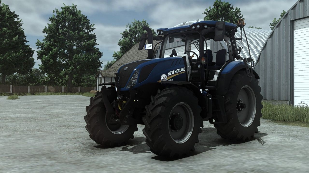 Leistungsstarker Traktor New Holland T6 2018 — Schnell und Flexibel für Farming Simulator 25