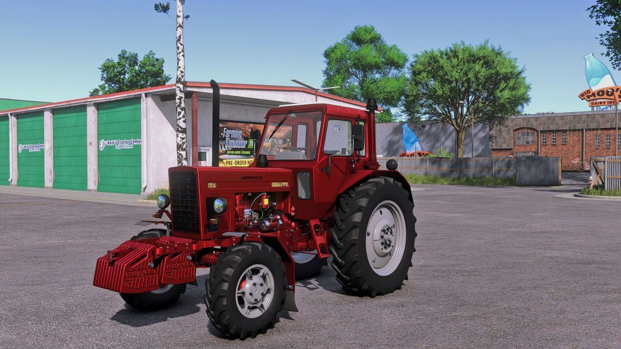 Legendärer Turbo-Traktor MTZ 821 Turbo für Farming Simulator 25 — 105 PS und Flexible Farben