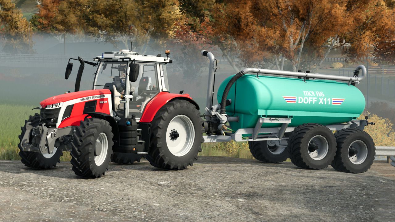 Ефективна Бочка для Гноївки Moi Doff X11 — 11 000 л та 15 м Ширини для FS25