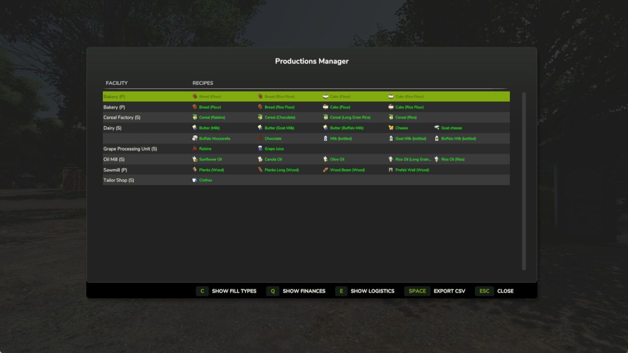 Effektiver Produktionsmanager für Farming Simulator 25 – Intelligente Produktionssteuerung