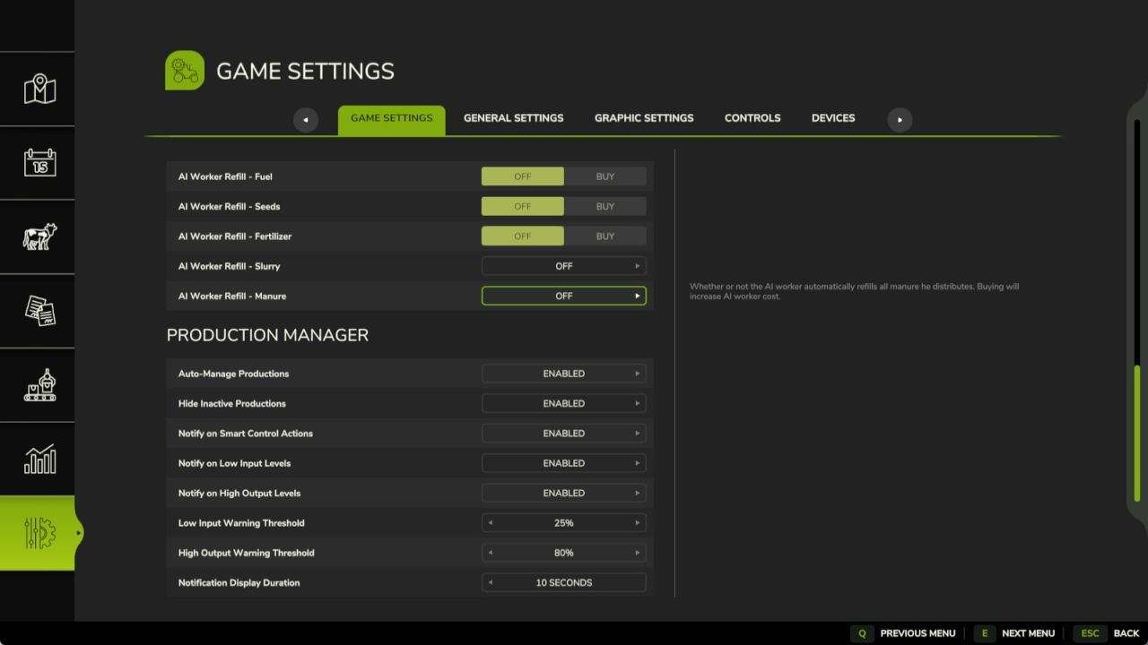 Effektiver Produktionsmanager für Farming Simulator 25 – Intelligente Produktionssteuerung
