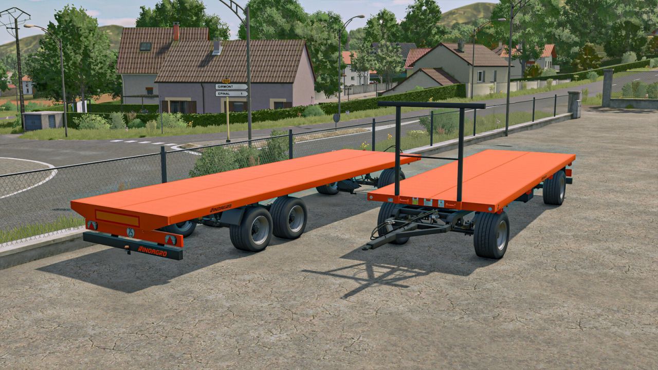 Ефективний Пак Платформ Rinoagro Platforms Pack (PL80/PL100) для Перевезень у FS25