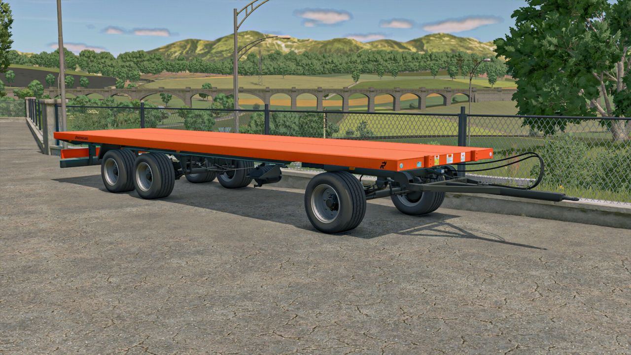 Efektywny Pakiet Platform Rinoagro Platforms Pack (PL80/PL100) do Transportu w FS25