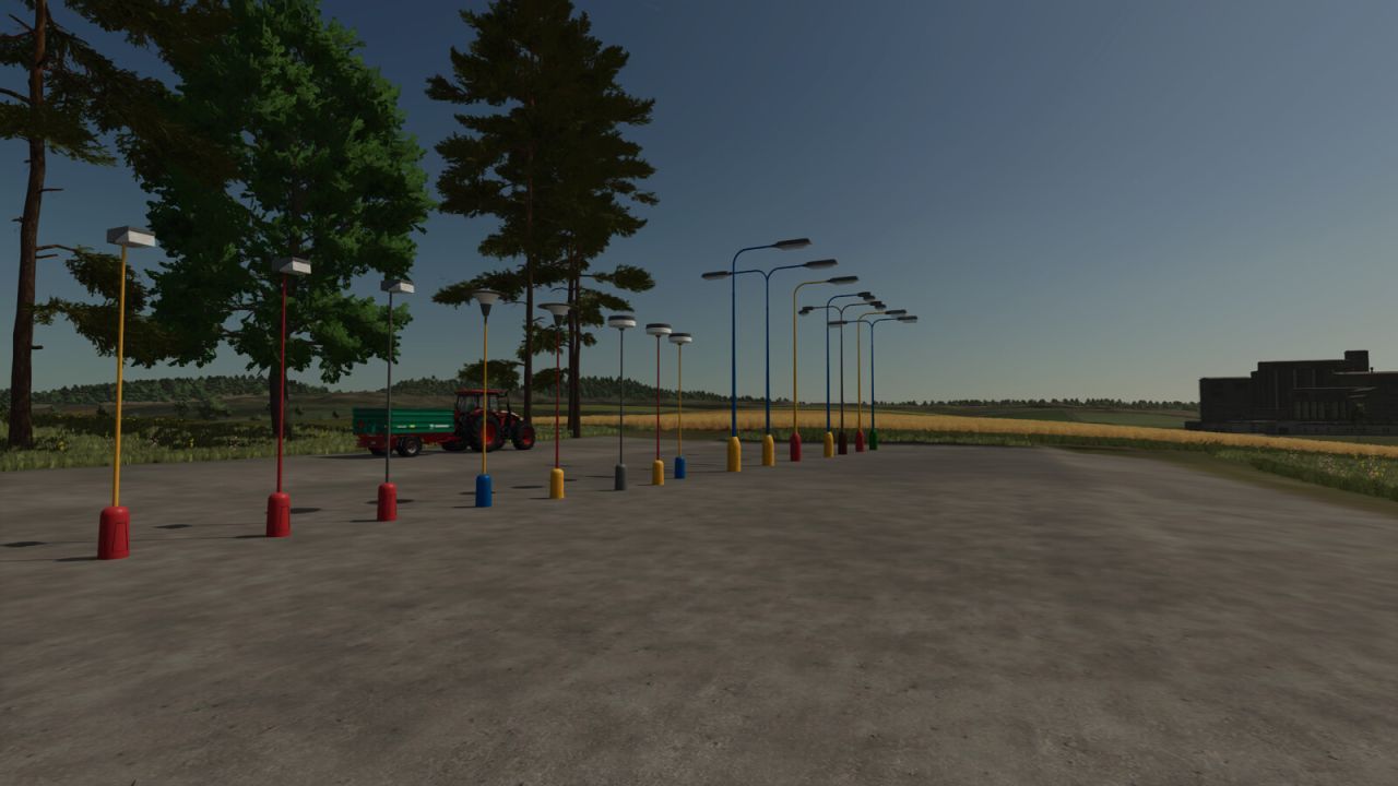 Автентичний Пак Вуличних Ліхтарів CSSR Lamp Pack (1960–1990) для Атмосферних Східноєвропейських Сіл