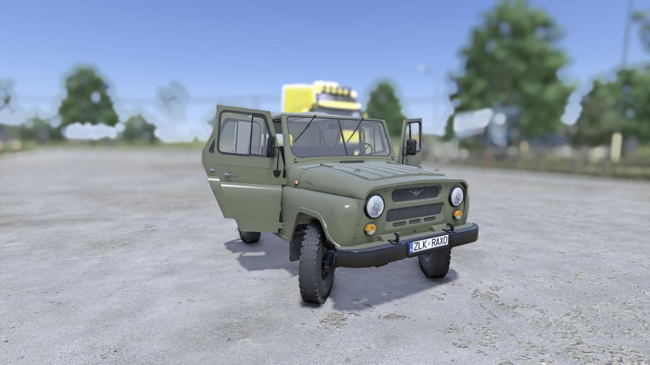 Легендарний Позашляховик UAZ 469 4x4 для Farming Simulator 25