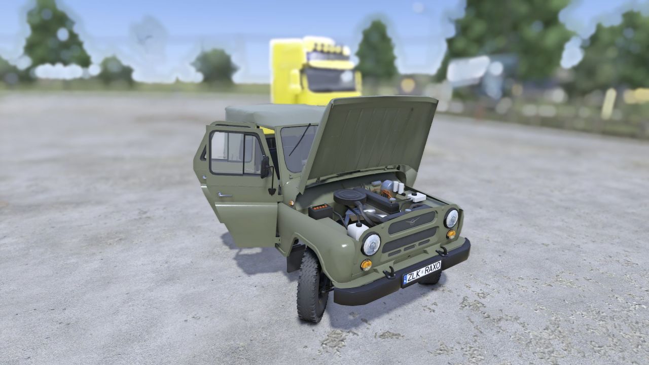 Легендарний Позашляховик UAZ 469 4x4 для Farming Simulator 25