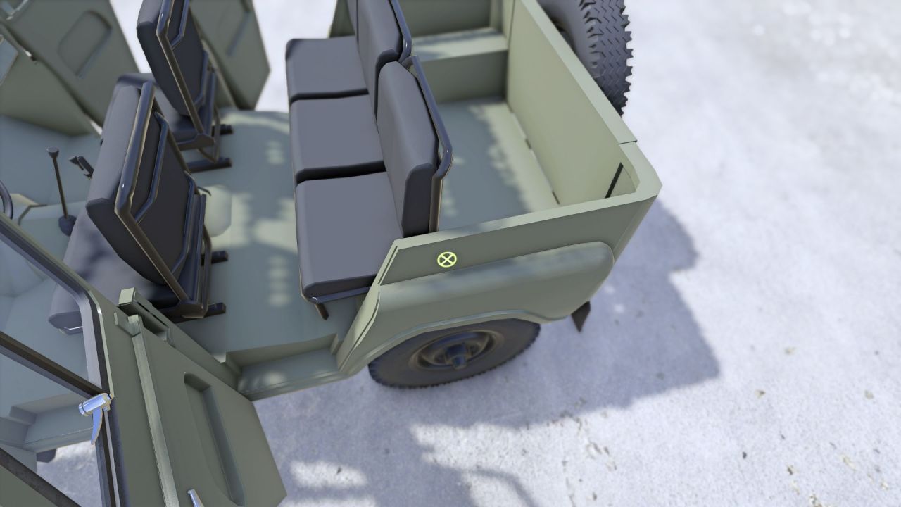 Легендарний Позашляховик UAZ 469 4x4 для Farming Simulator 25