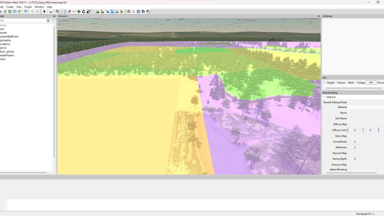 Atmosphärische Karte Zarya für Farming Simulator 25 — Optimiert und Stabil