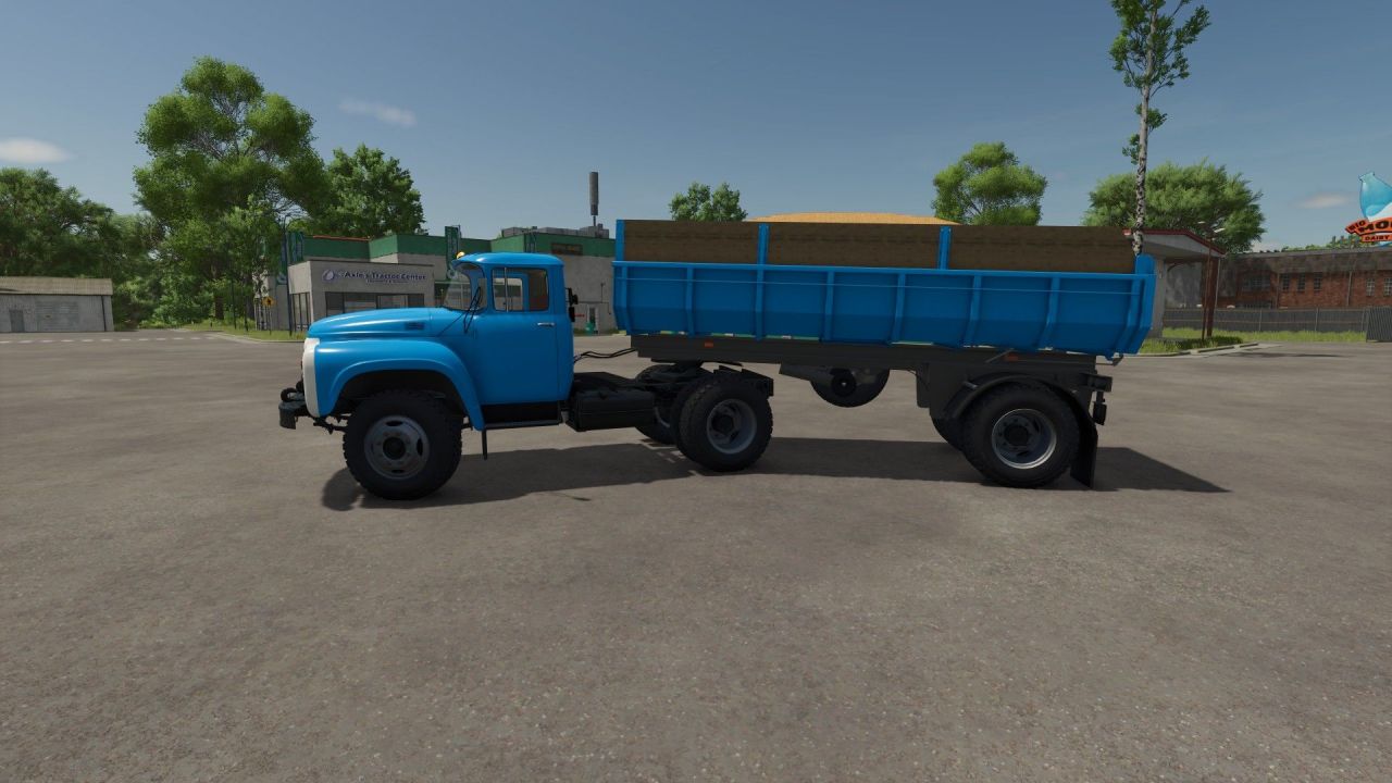 Legendary Truck ZIL-130 V1 + Trailer PS-1305 for Farming Simulator 25