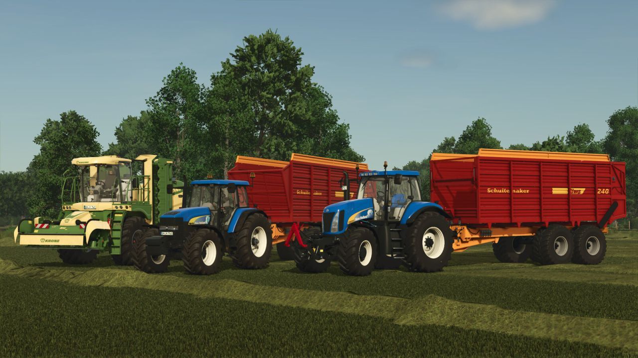 Ефективний Причіп Schuitemaker SIWA 240 з Великою Місткістю для FS25