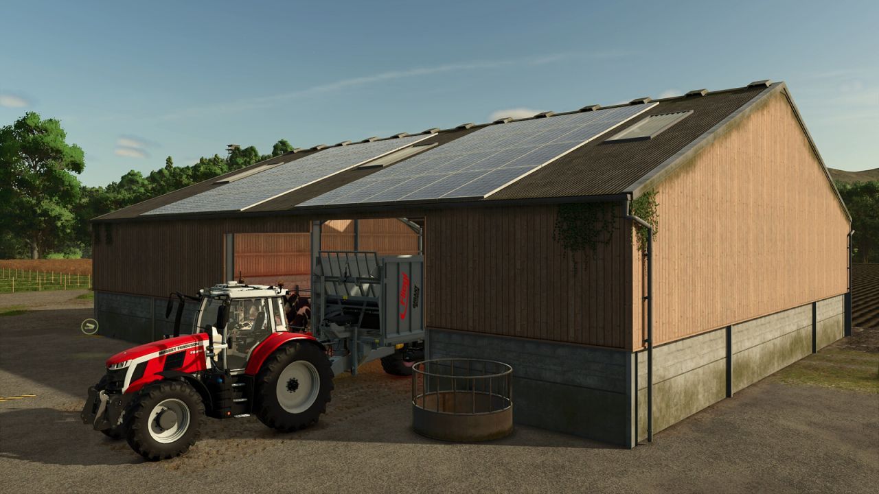 Ефективний AutoStorage Animal Barn — Розумний Хлів із Автозберіганням для Farming Simulator 25