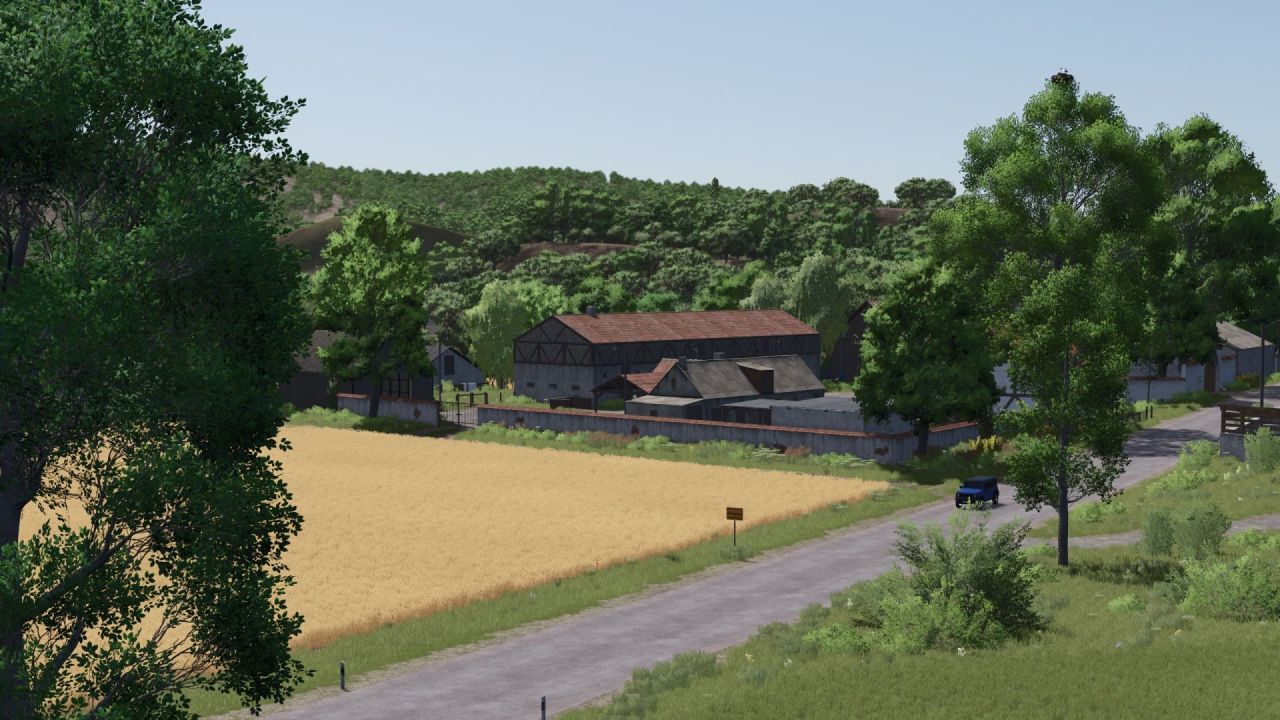 Атмосферна Карта RedField (Red Field) — Відроди Село та Розвивай Ферму у FS25