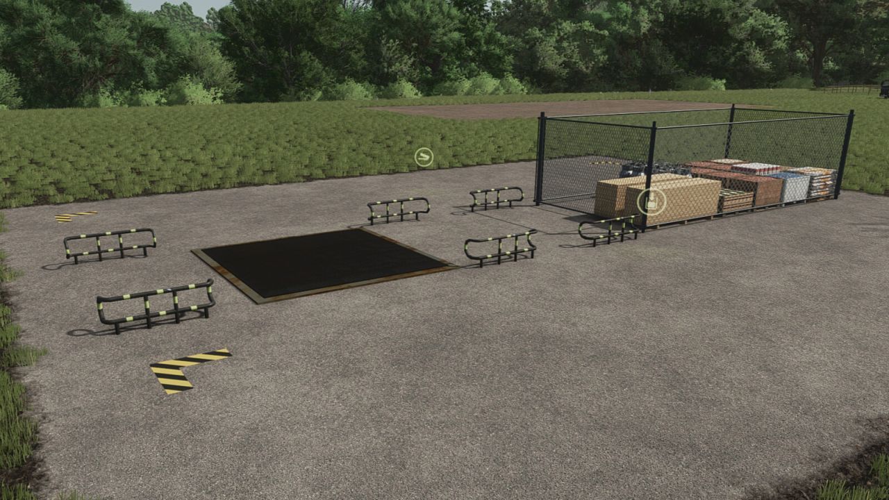 Ефективне Підземне Сховище Underground Storage для Піддонів і Тюків у FS25