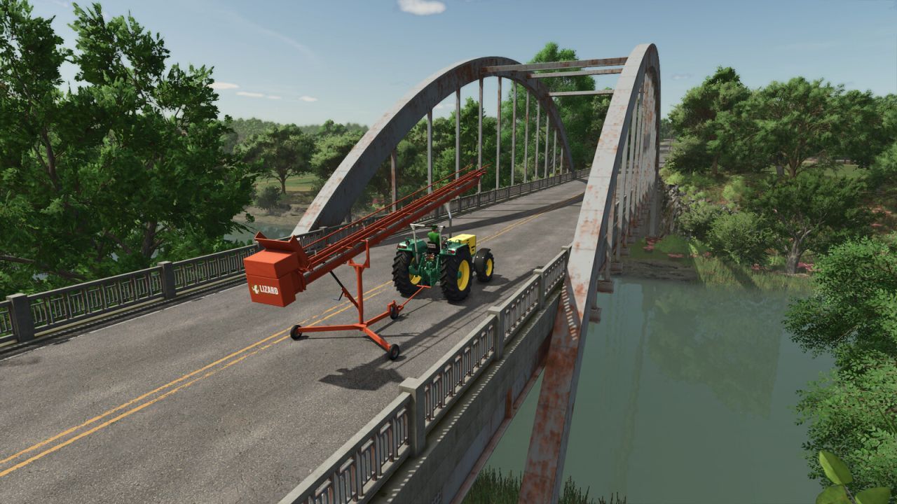 Ефективний Конвеєр Lizard Ravenna MD11 для Швидкого Транспортування Тюків у FS25