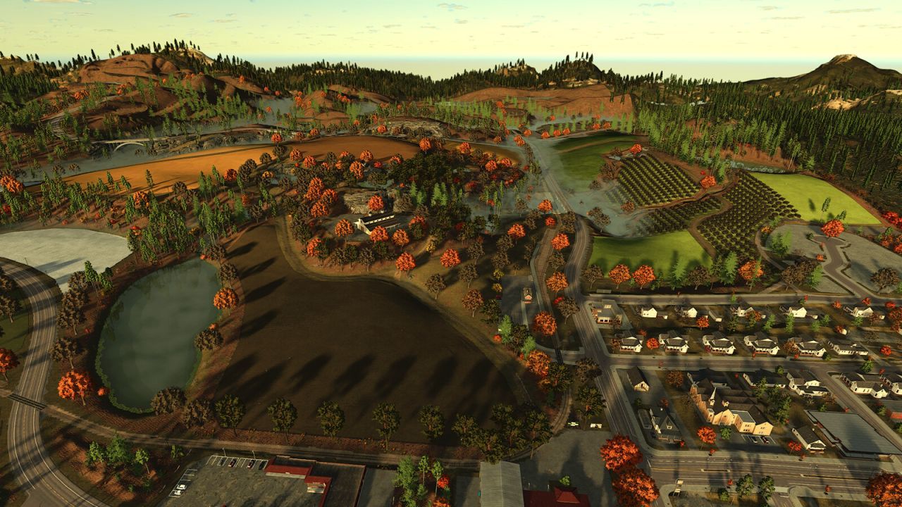 AgroForests (Silverrun) Large Forest Map for Farming Simulator 25 — Production, Ore, and Logistics