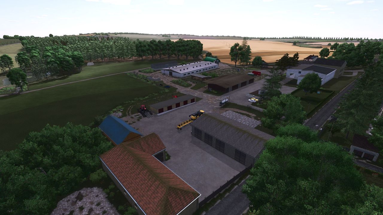 Realistic Map Čížkov (Vysočina) for Farming Simulator 25 — 94 Fields and Productions