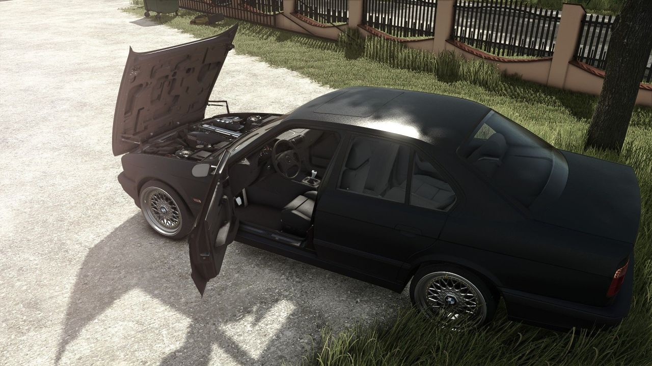 Легендарний BMW E34 — Швидкий Автомобіль для Farming Simulator 25 з Тюнінгом