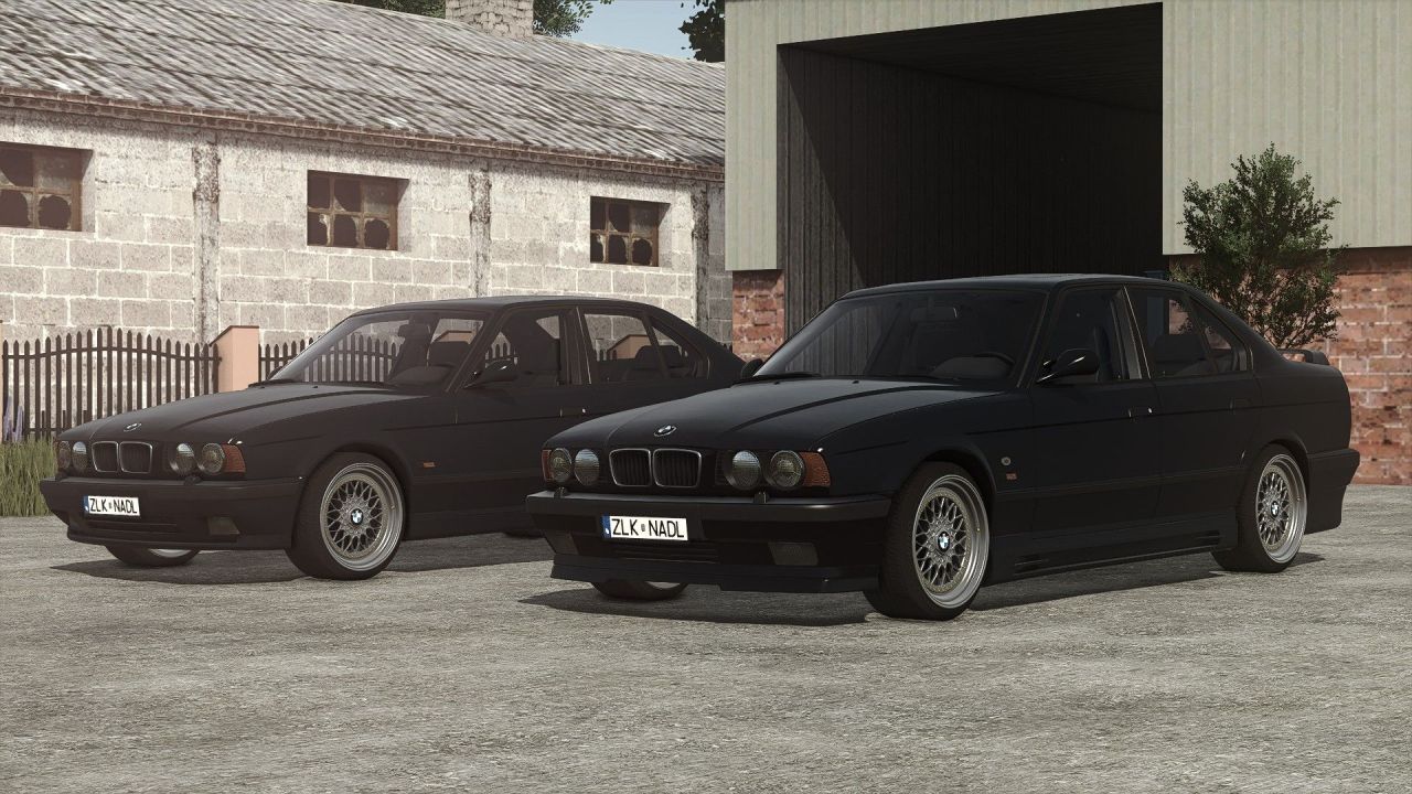Легендарний BMW E34 — Швидкий Автомобіль для Farming Simulator 25 з Тюнінгом