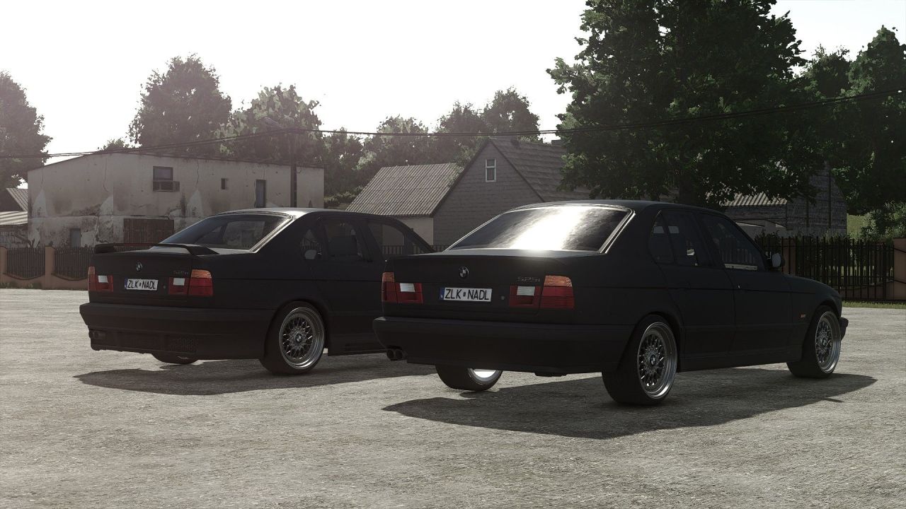 Легендарний BMW E34 — Швидкий Автомобіль для Farming Simulator 25 з Тюнінгом