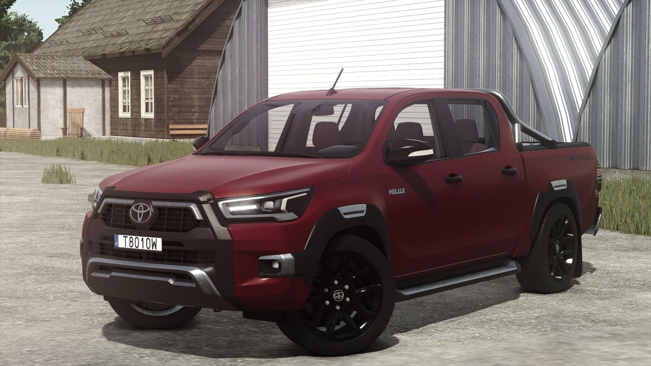 Потужний Пікап Toyota Hilux Invincible 2021 — Швидкий Транспорт для Ферми у FS25