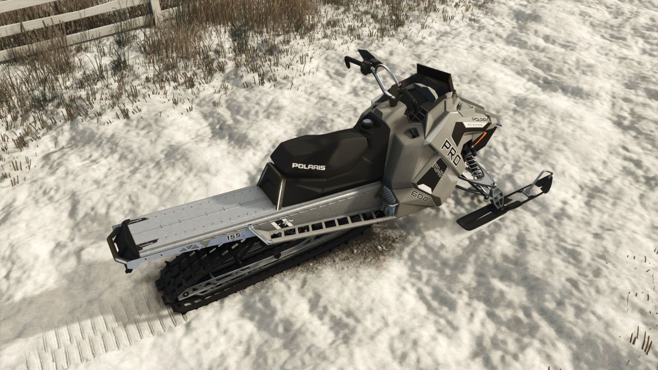 Leistungsstarker Schneemobil Polaris RMK Pro für Farming Simulator 25 — Geschwindigkeit und Tuning