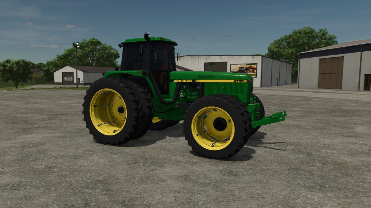 Legendärer Traktor John Deere 4755 (Real/Unreal) — 190–1000 PS für Farming Simulator 25
