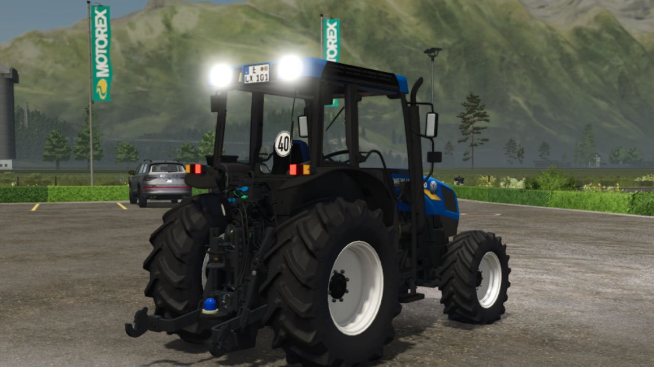 Kompakter Trauben-Traktor New Holland T4 95N — Wendiger und Leistungsstarker für Reihen