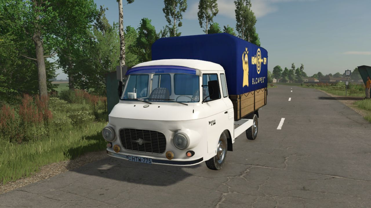 Legendarny Furgon Barkas B1000 HP do Farming Simulator 25 — Realistyczny Dźwięk i Sterowanie