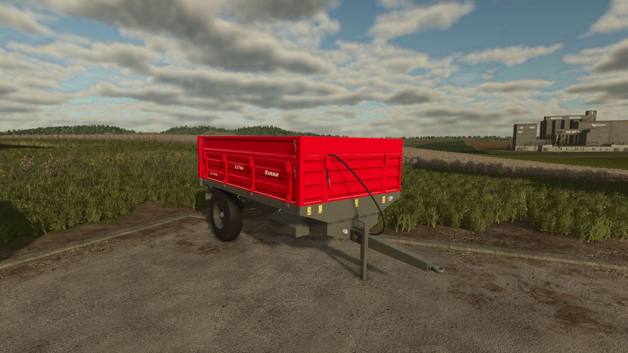Ефективний Агропричіп TINAZ Agricultural Trailer для FS25 — Силос та Додаткові Можливості