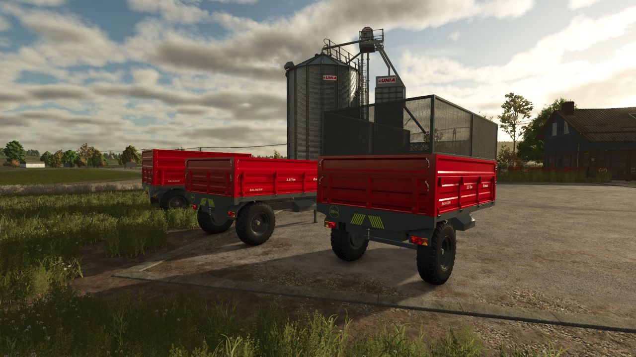 Ефективний Агропричіп TINAZ Agricultural Trailer для FS25 — Силос та Додаткові Можливості