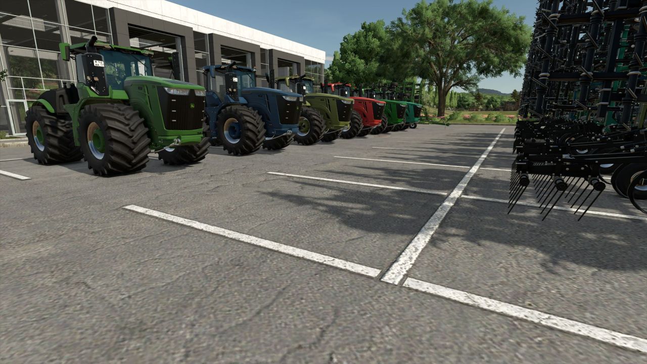 Leistungsstarkes John Deere 9R Series Pack für Farming Simulator 25