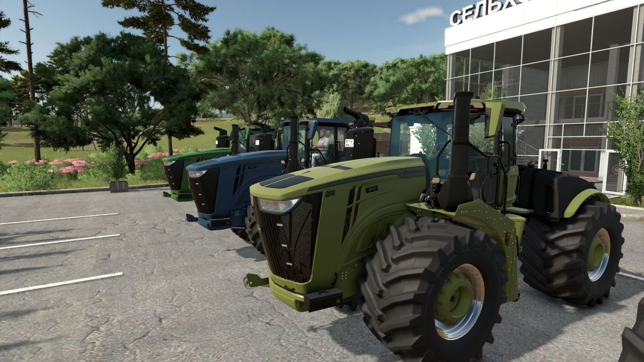 Потужний Пак Тракторів John Deere 9R Series Pack для Farming Simulator 25