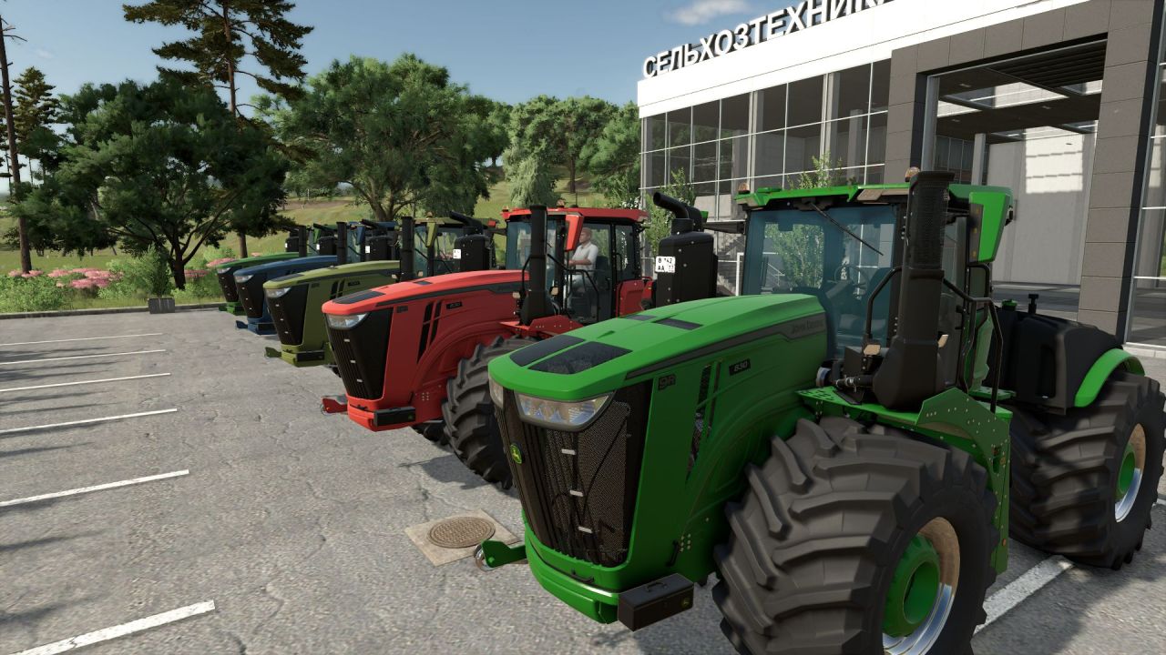 Потужний Пак Тракторів John Deere 9R Series Pack для Farming Simulator 25