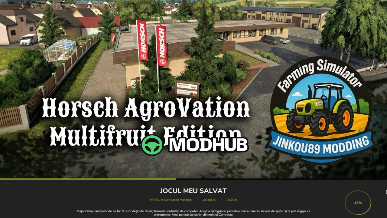 Мод на Карти Horsch AgroVation Multifruit Edit V1.2.0.0 для Фермер Симулятор 25