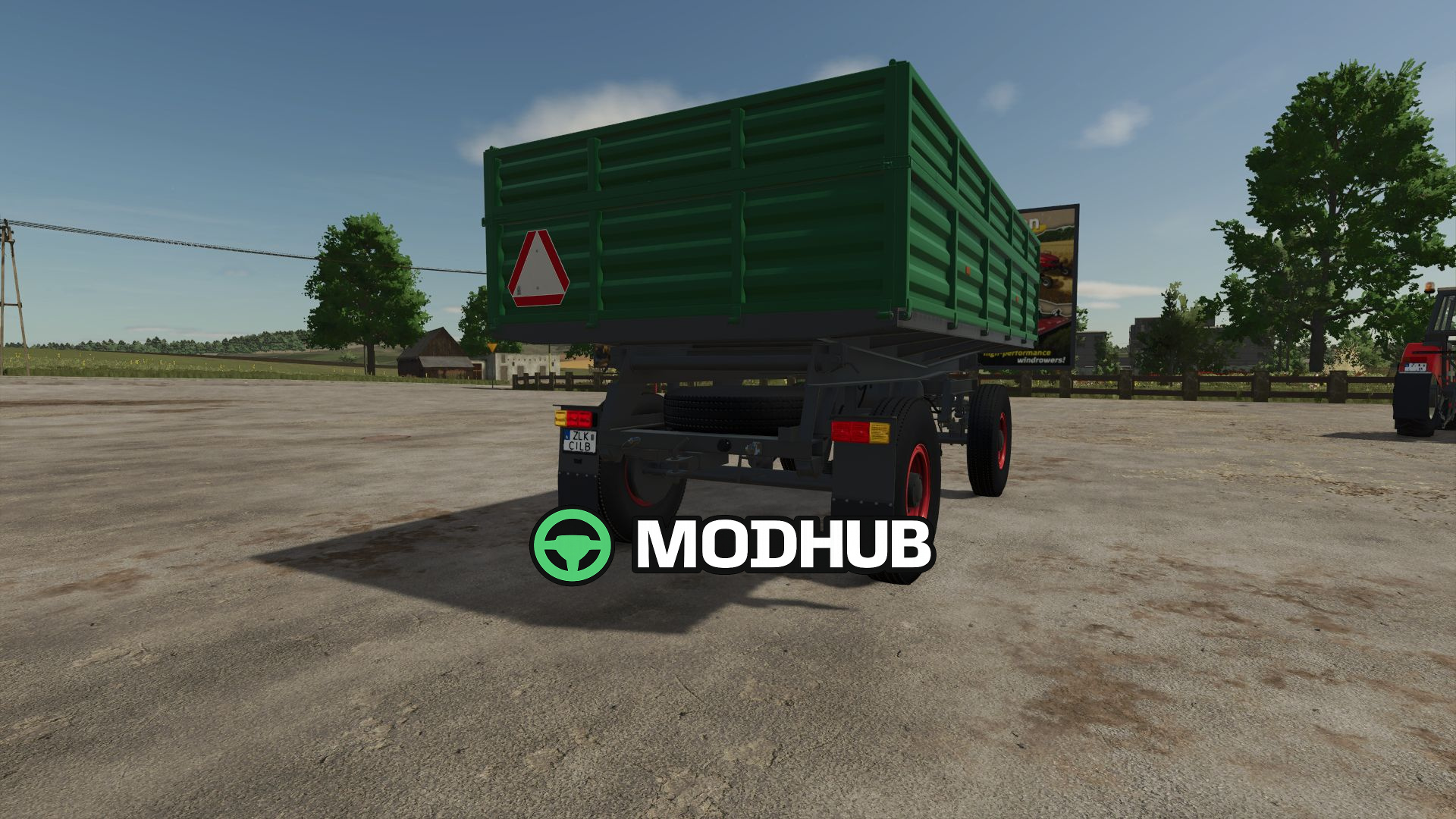 Мод на Причепи Autosan D для Фермер Симулятор 25